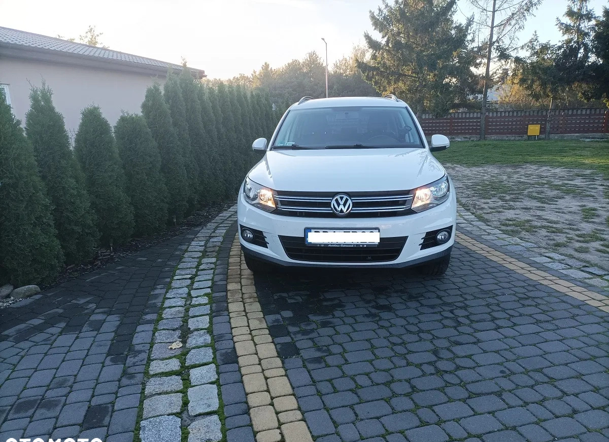 Volkswagen Tiguan cena 41999 przebieg: 169800, rok produkcji 2012 z Rawicz małe 67